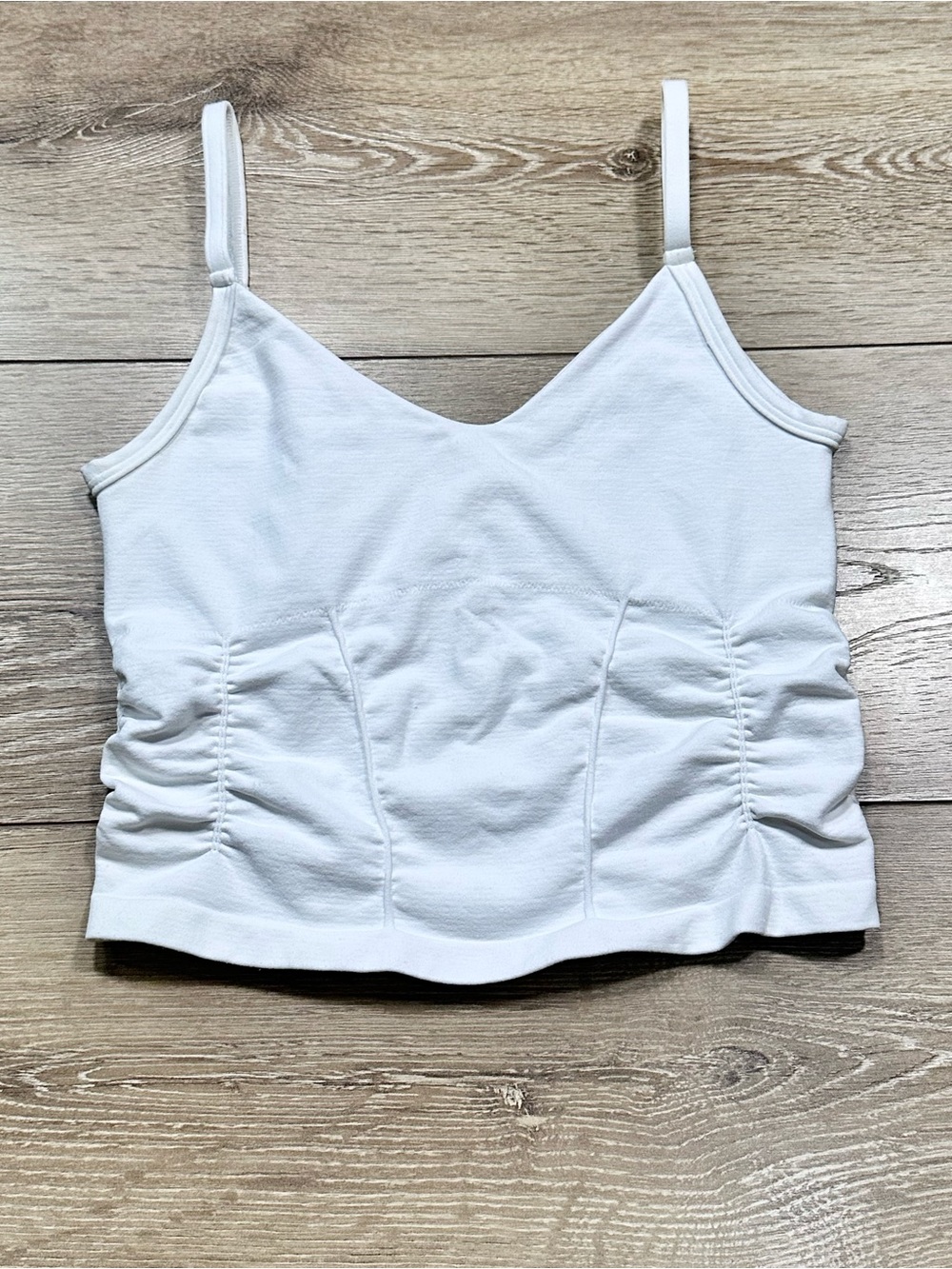 FP Movement Good Karma Ruched Cropped Tank Top - Picture 8 of 12